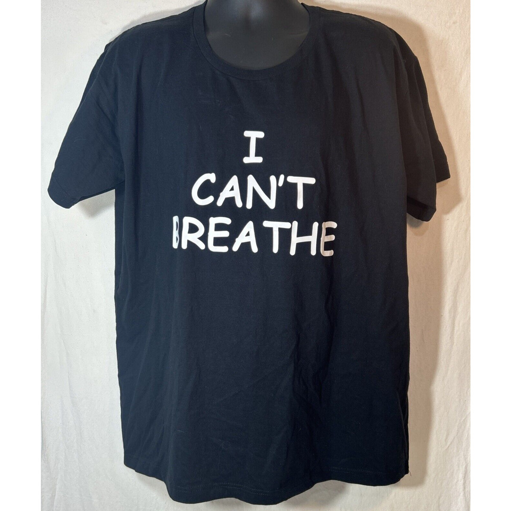 I Cant Breath T Shirt 3Xl Black